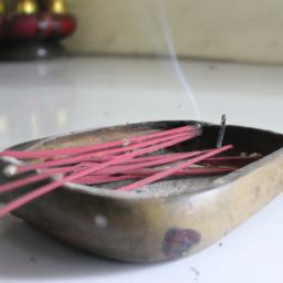 Glass Incense Burner